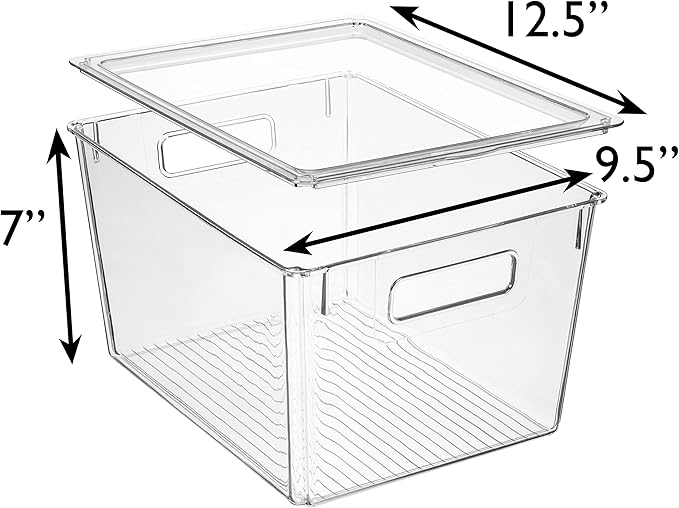 ClearSpace Plastic Storage Bins