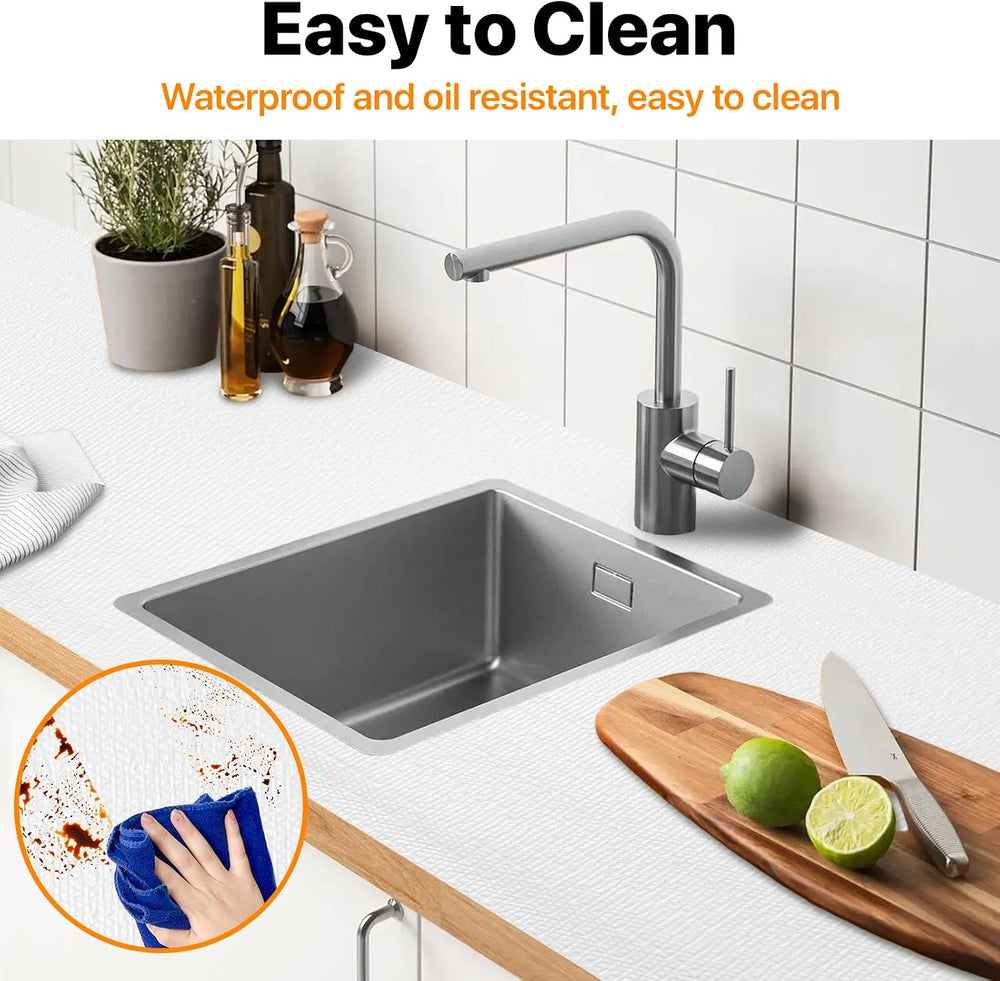 Niviy Shelf Drawer and Cabinet Liner for Kitchen, 20in x 10FT Waterproof Wash...