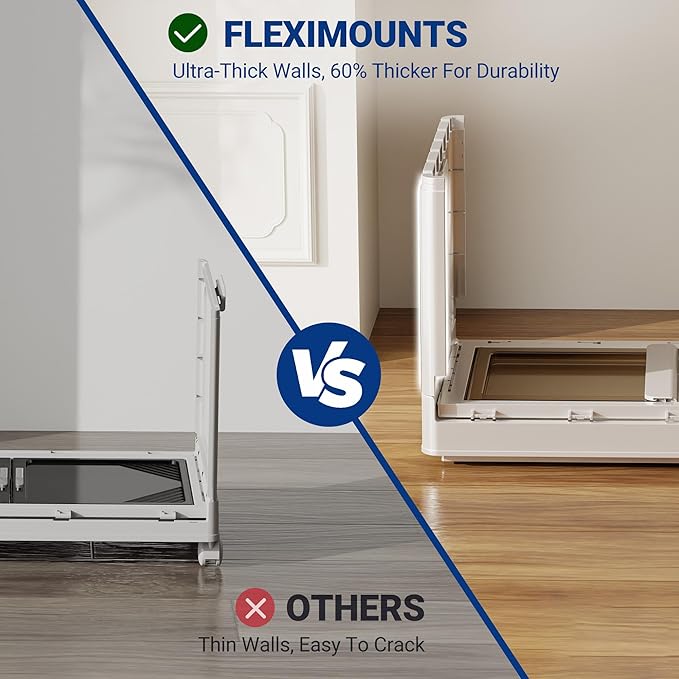 FLEXIMOUNTS 152 QT Stackable Storage Bins