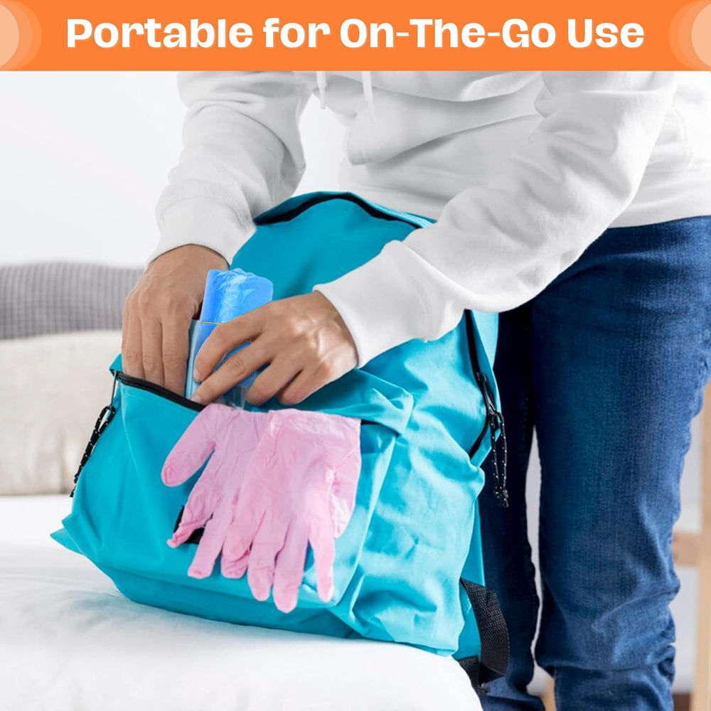 1,000 Pack Waterproof Shoe Covers Disposable, One Size Fits Most