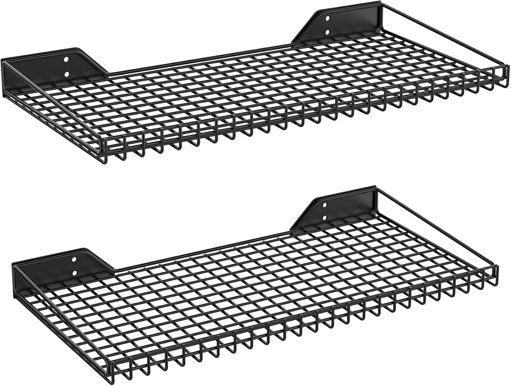TORACK 2-Pack Wall Mounted Storage Shelves, 23.5" x 12" Wall Shelf