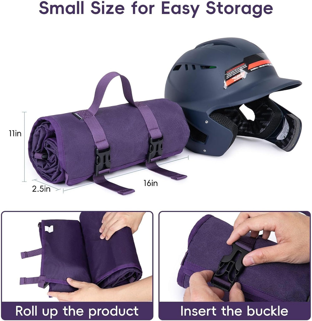 KAVIGOR 15-Bat Baseball/Softball Dugout Organizer - 900D Military-Grade Fabri...