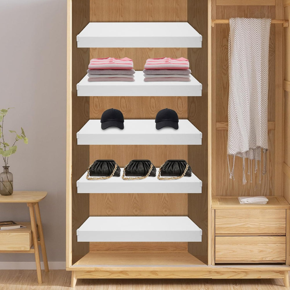 5 Pcs Wire Shelf Covers, 33 x 16 Inch Foamed PVC Wire Rack Covers for Living ...