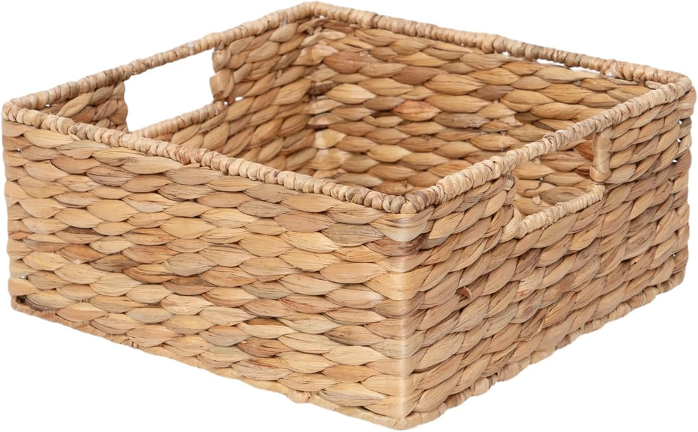 Kingwillow Square Hand Woven Storage Basket