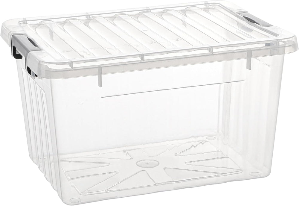 Cetomo 18Qt*6 Plastic Storage Bins, Storage Box, 6 Pack, Organizing Container...