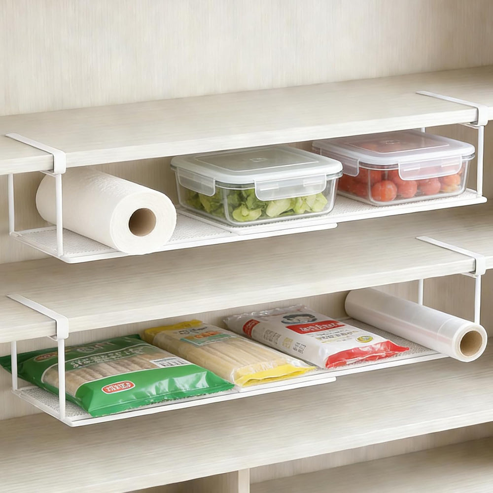 Expandable Shoe Rack Organizer , Adjustable Shoe Rack & Under Cabinet She...