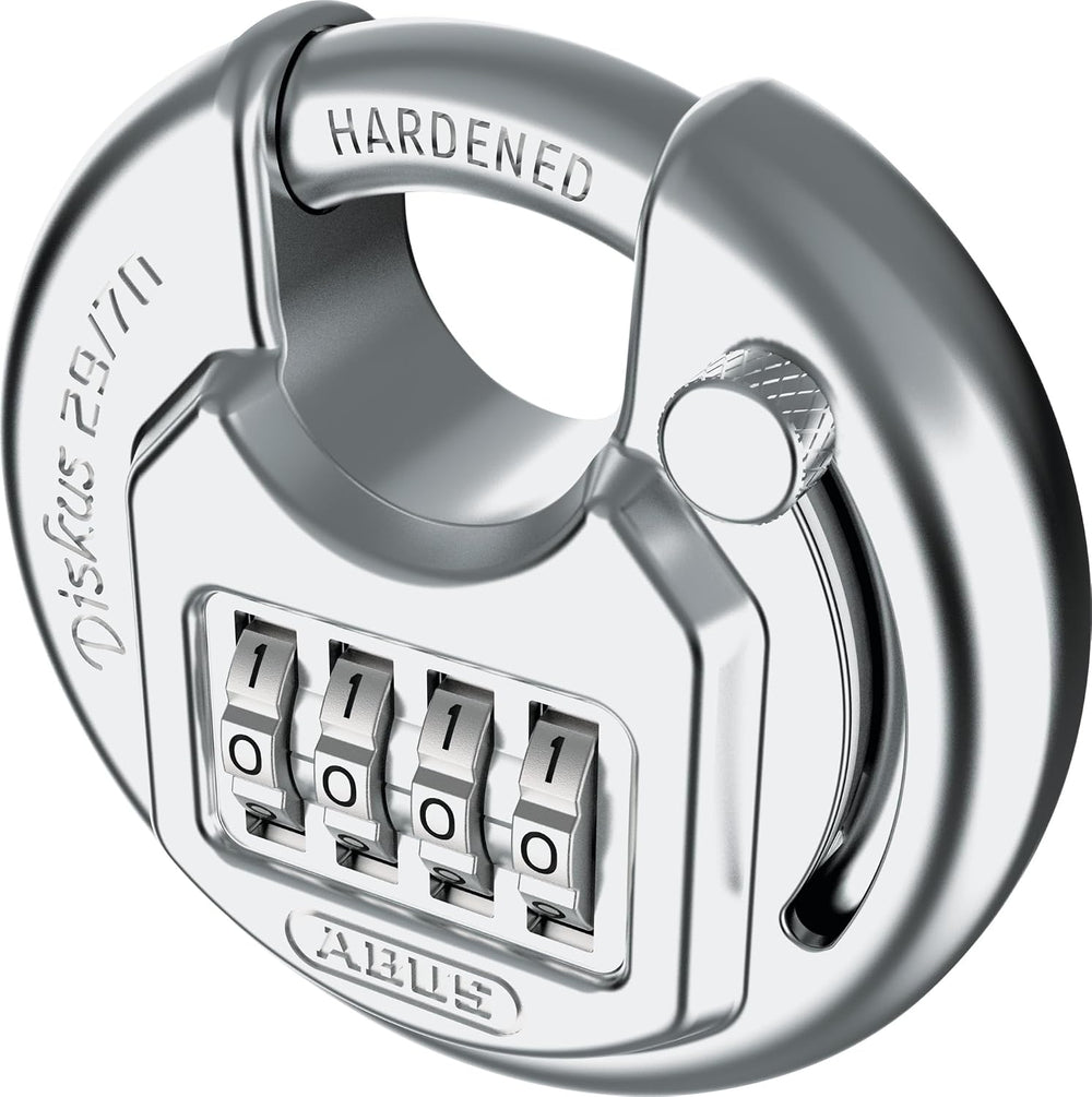 ABUS Diskus Combo 29/70 Padlock - Combination Lock with 4-Digit Combination