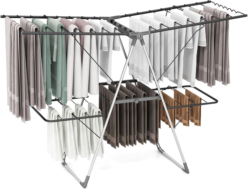 Giantex Clothes Drying Rack, Foldable Laundry Drying Rack
