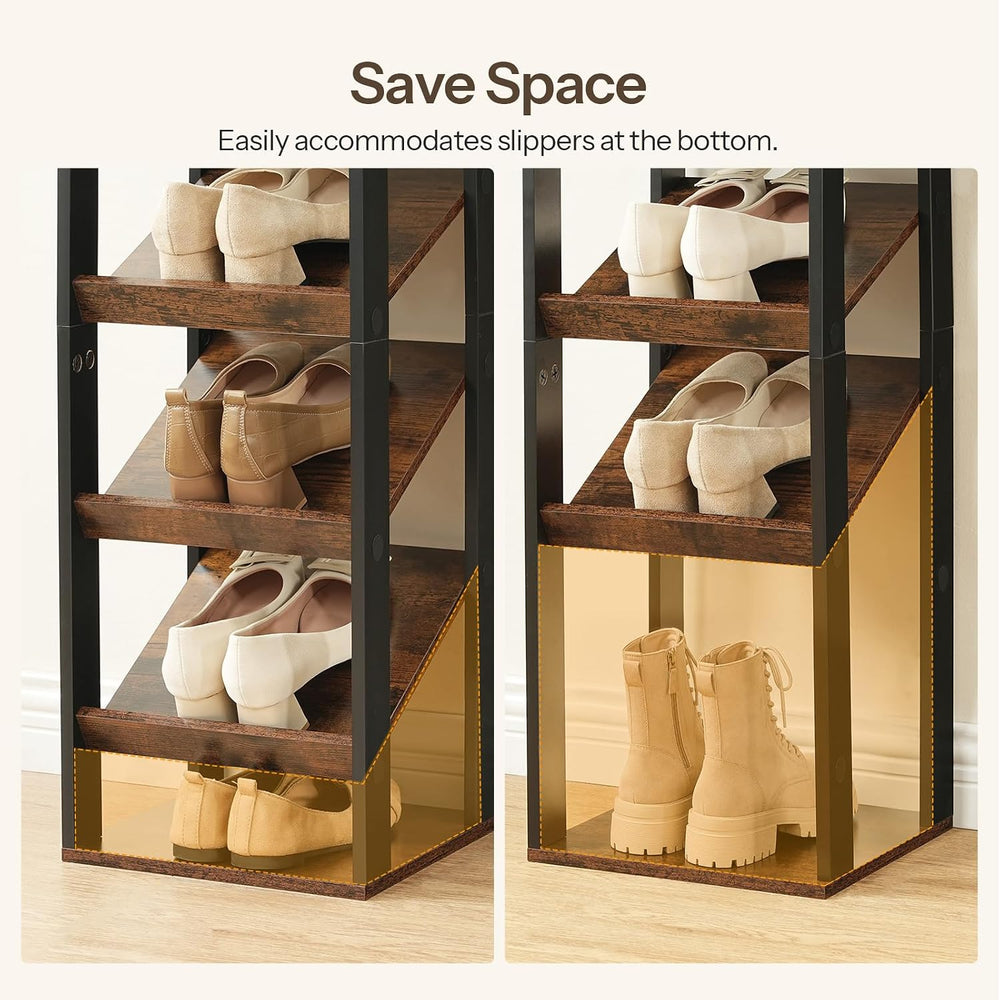 HOOBRO Vertical Shoe Rack, 10-Tier Shoe Organizer