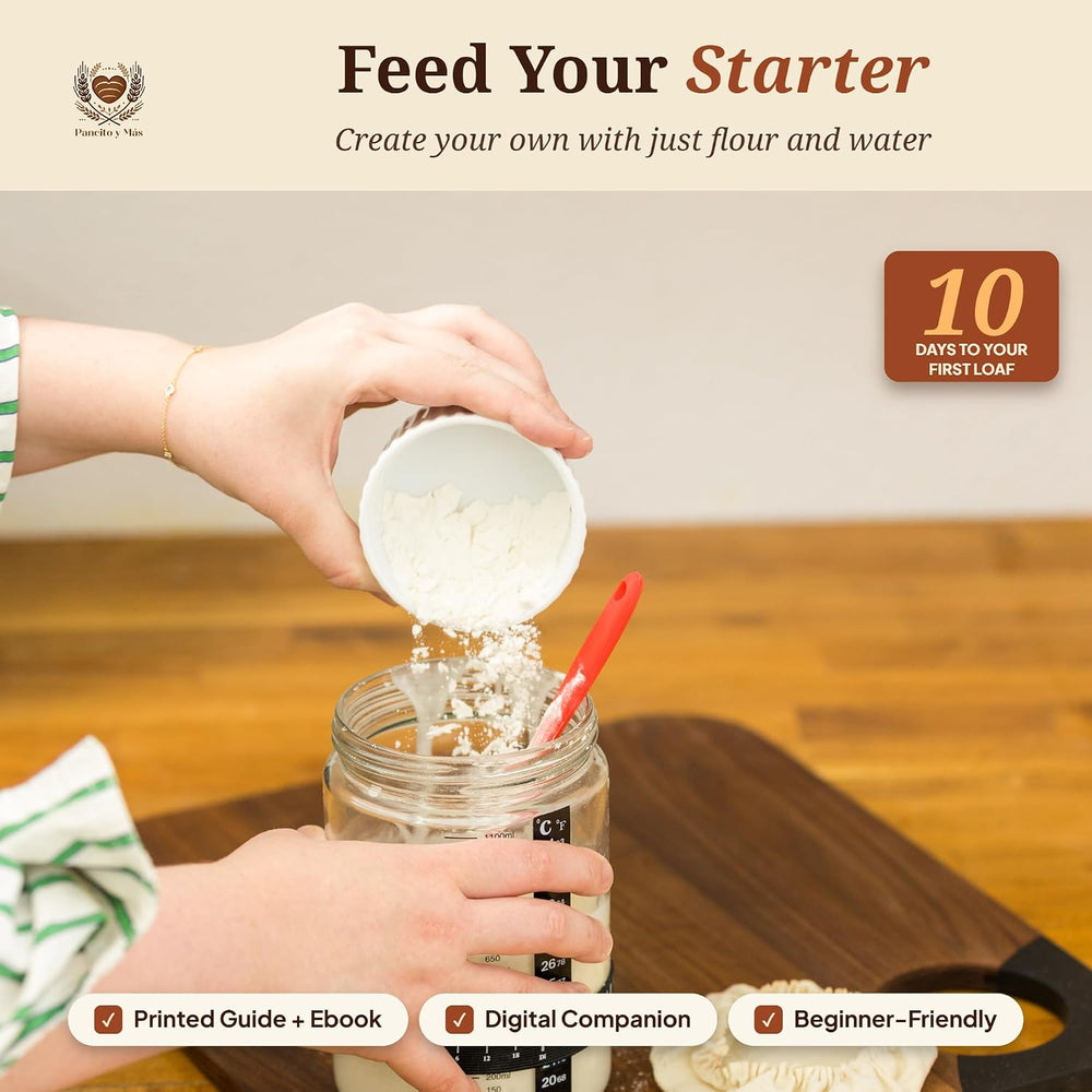 Sourdough Starter Kit for Beginners with Digital Scale
