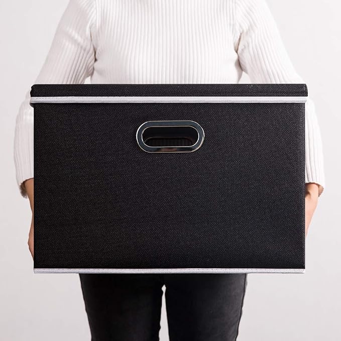 PRANDOM Large Foldable Storage Boxes