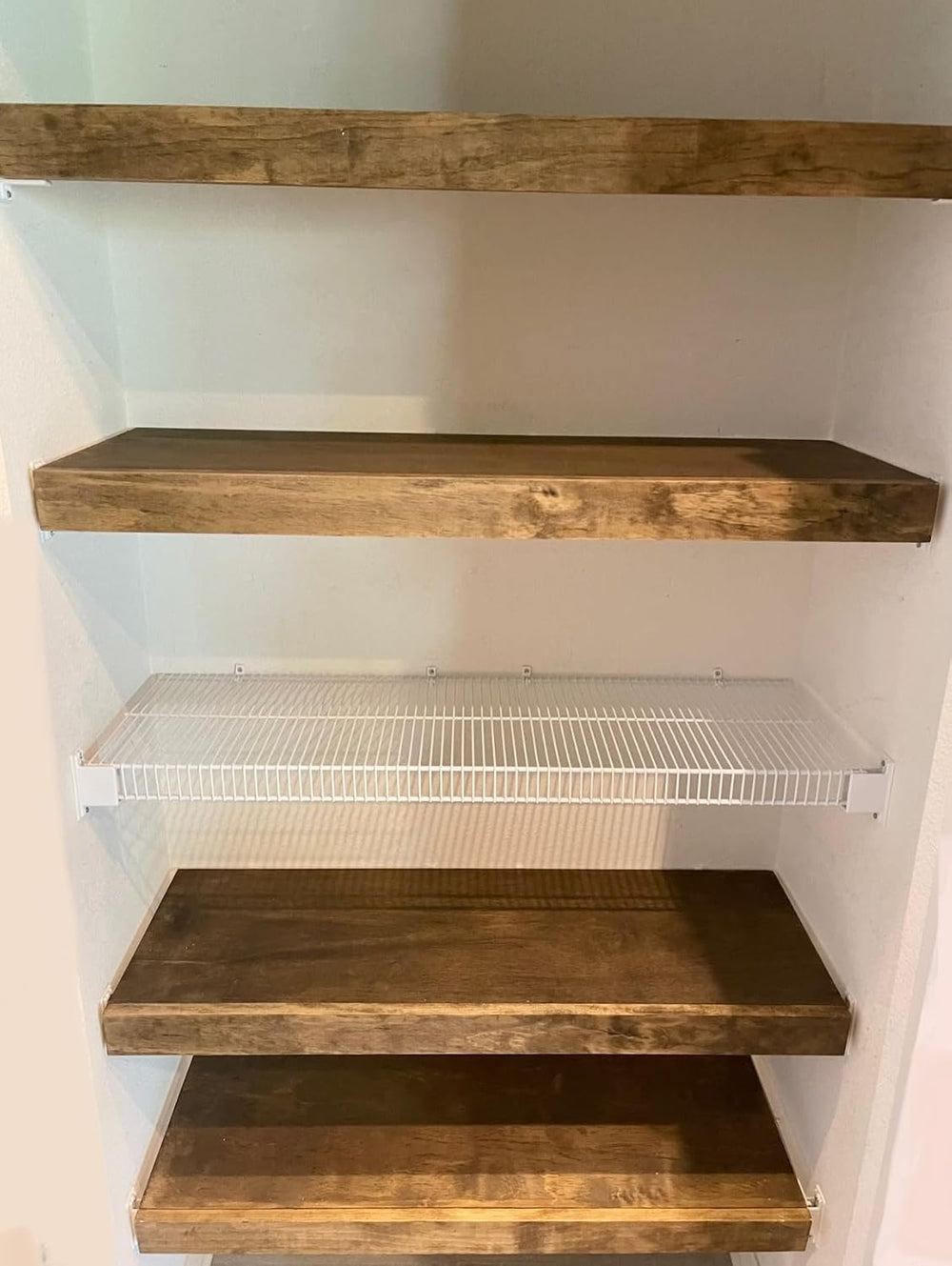 Wire Rack Covers by Crafted Palm for Removable Closet, Pantry, Bathroom, Bedr...