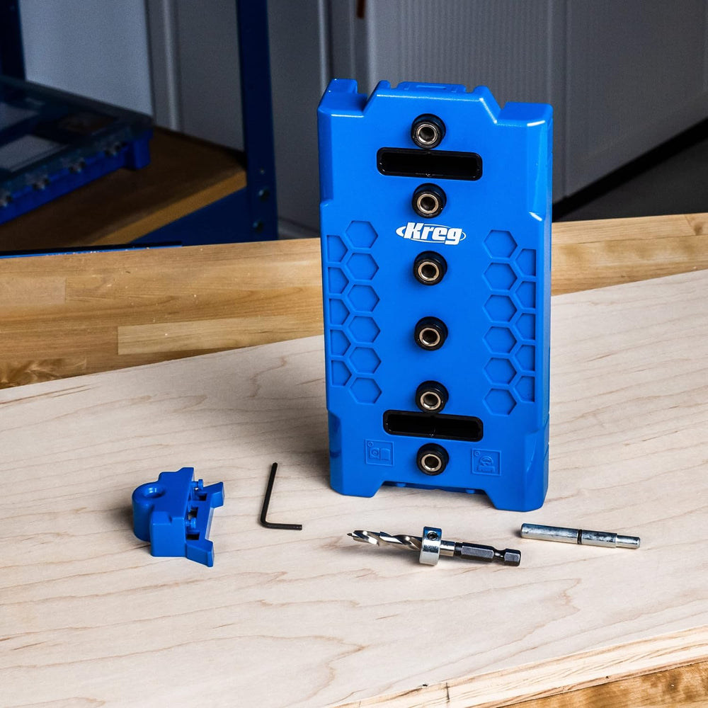 Kreg Shelf Pin Jig 1/4 Inch, Cabinet Shelf Drilling Jig, KMA3225