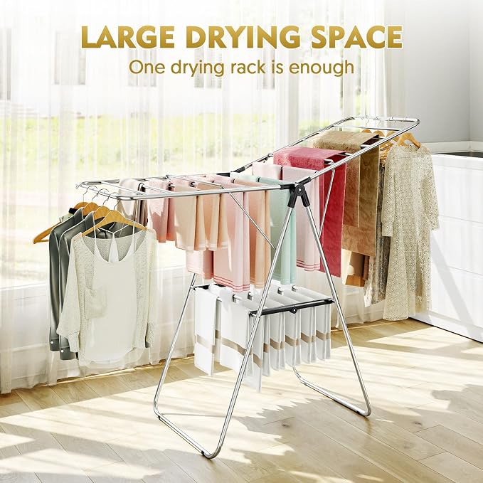 APEXCHASER Clothes Drying Rack, Drying Rack Clothing
