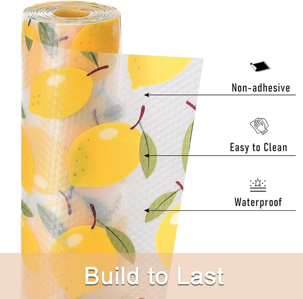 Cooyes Shelf Liner Non-Adhesive Cabinet Liner for Kitchen Drawer 11.8"x3...
