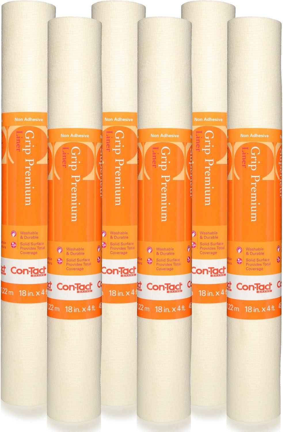Con-Tact Brand Grip Premium Thick Shelf Liner - Versatile 18-inches x 4-feet ...