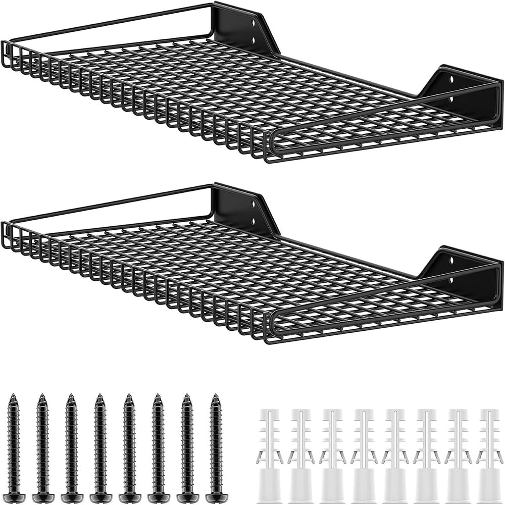 TORACK 2-Pack Wall Mounted Storage Shelves, 23.5" x 12" Wall Shelf