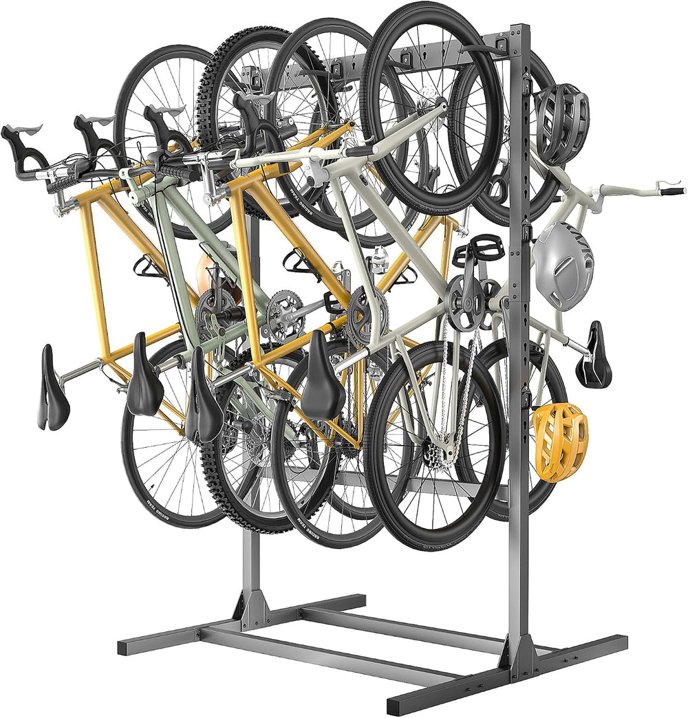 Ultrawall Freestanding Bike Stand, Vertical Bike Storage Rack for Garage