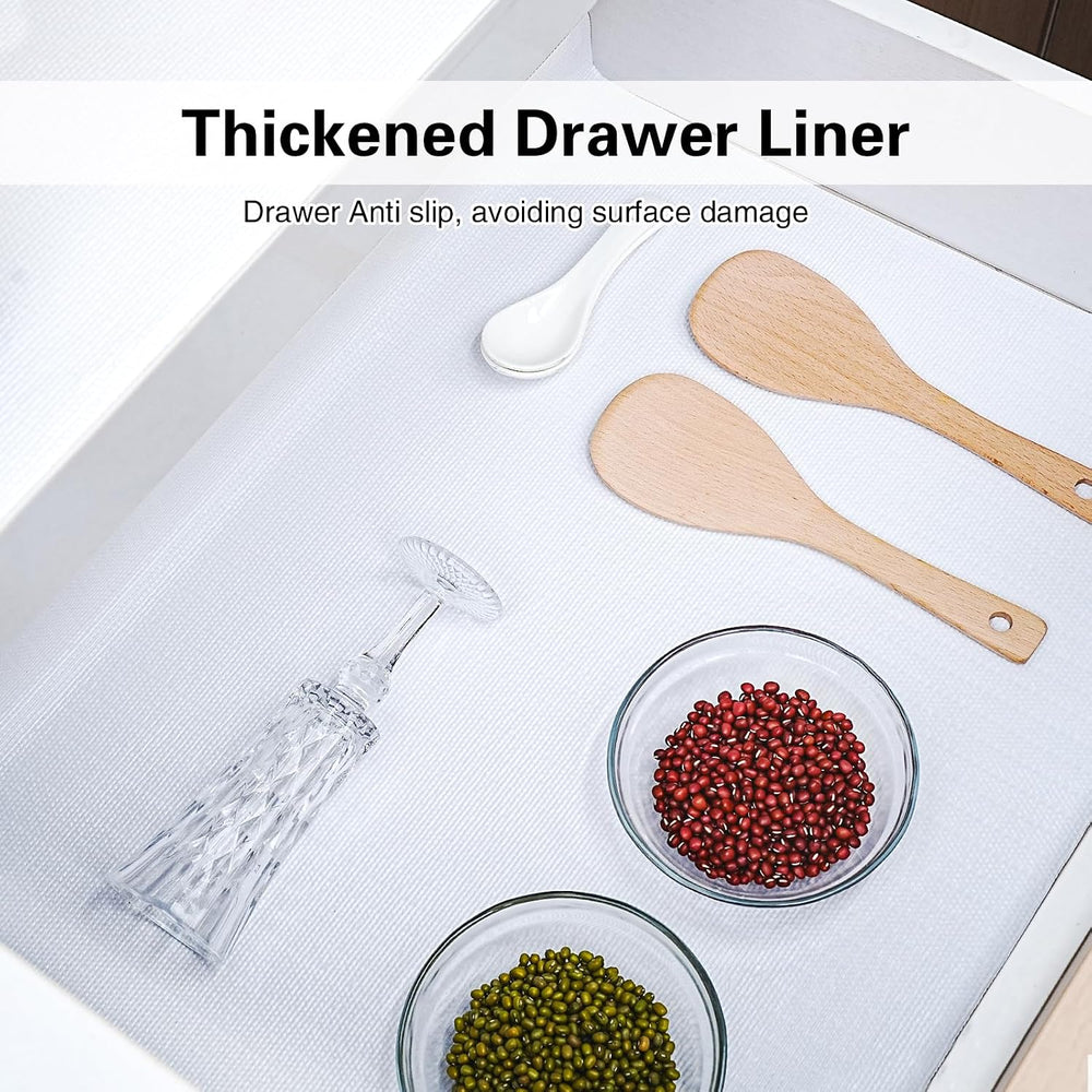 Drawer and Shelf Liner for Kitchen Cabinet Non-Adhesive 24in x 20FT