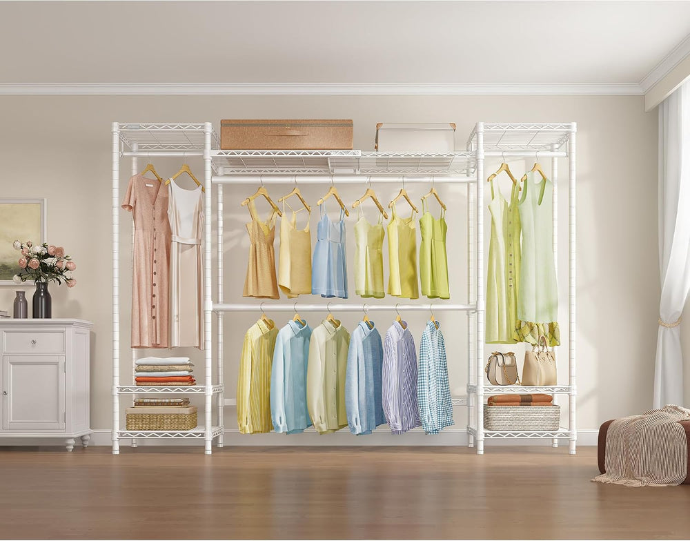 VIPEK X30 Expandable Clothes Rack Adjustable from 5' to 6'11", 9...