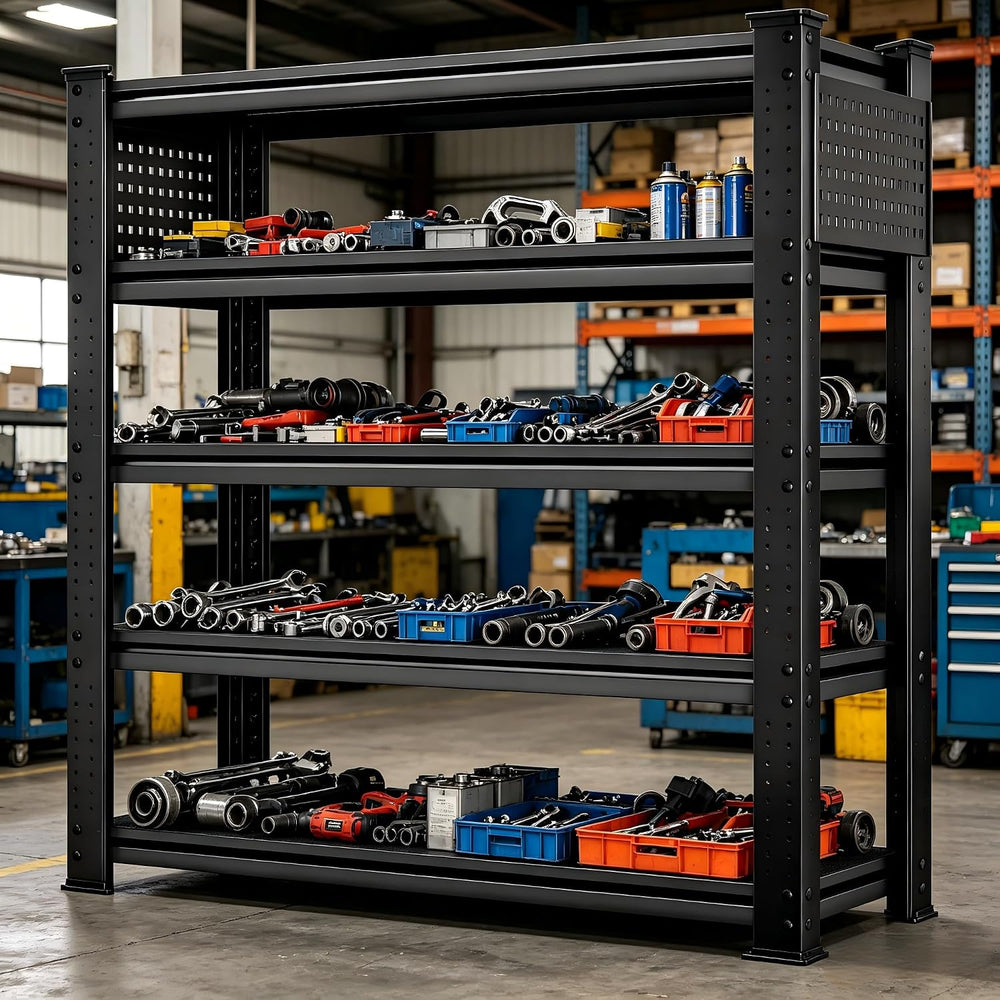SILVEL 72.2''H Garage Shelving Heavy Duty 5-Tier Adjustable Storage S...
