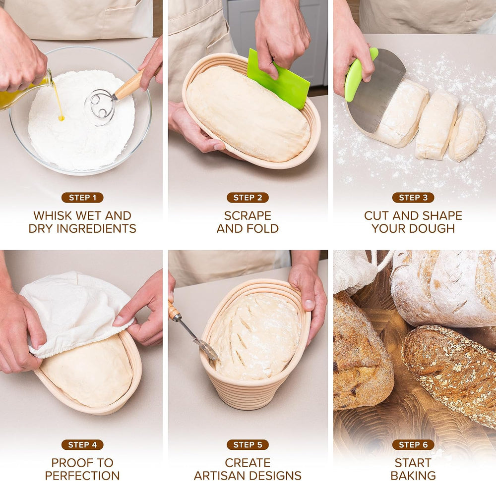 Laura's Green Kitchen Complete Sourdough Starter Kit – Sourdough Bread Ba...