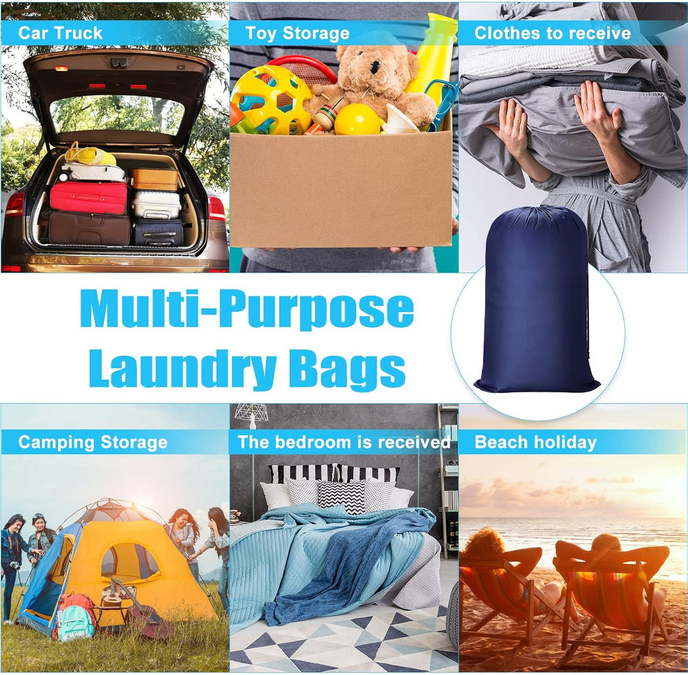 Nuogo Large Laundry Bags Bulk, 38 x 24 Inch