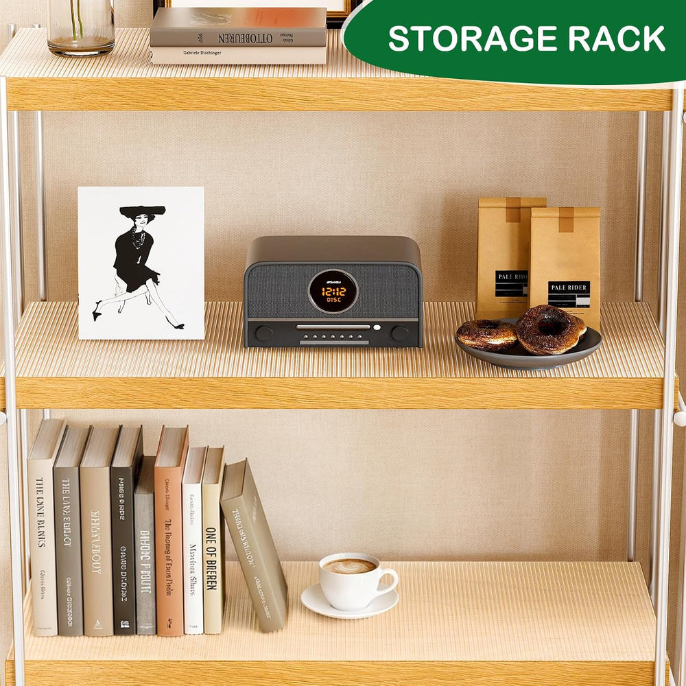 Shelf Liner Non Adhesive Clear EVA,20" x 360" Non Slip Reeded Wire ...