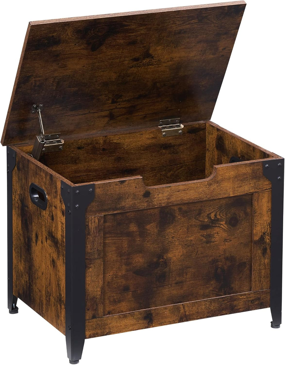 GAOMON 23.6" Storage Chest, Storage Bench with Safety Hinge