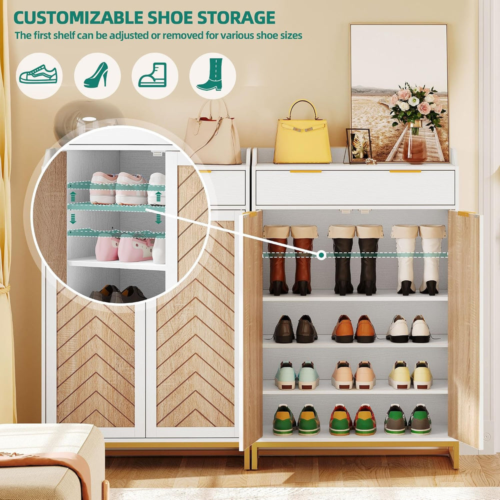 YITAHOME Shoe Cabinet Storage for Entryway