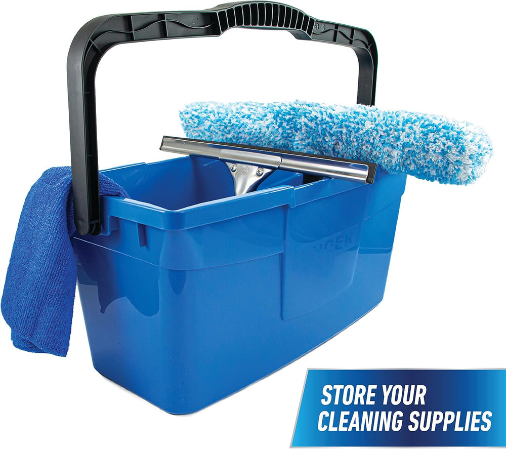 Unger Professional 3 Gallon Bucket – Compact Cleaning Bucket, Comfort-Grip Ha...