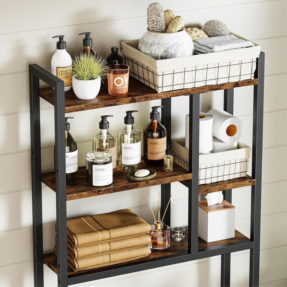 Over-The-Toilet Storage Rack, 3-Tier Bathroom Shelves Over Toilet