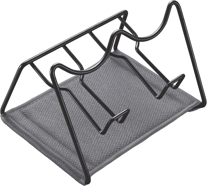 Metaltex Bottle Drainer, Polytherm, Black, für 2 Flaschen