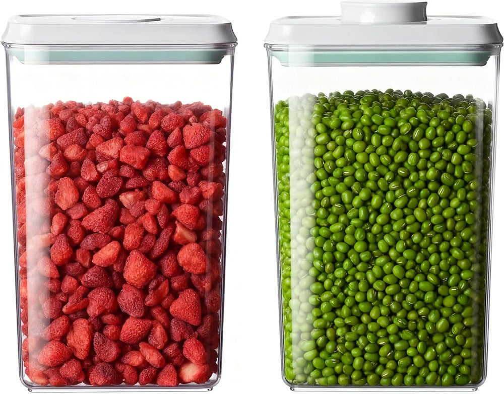 Pop Food Storage Containers Set Large Airtight Food Storage Containers with P...