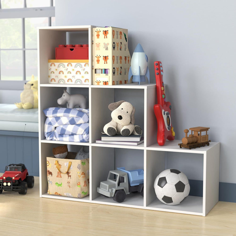 ClosetMaid Cubeicals 3-2-1 Cube Storage Shelf Organizer Bookshelf, 3 Tier, St...