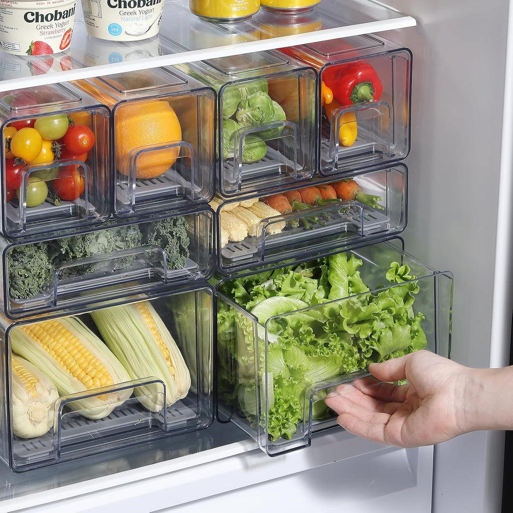 Refrigerator Organizers and Storage Drawers (Complete Set)