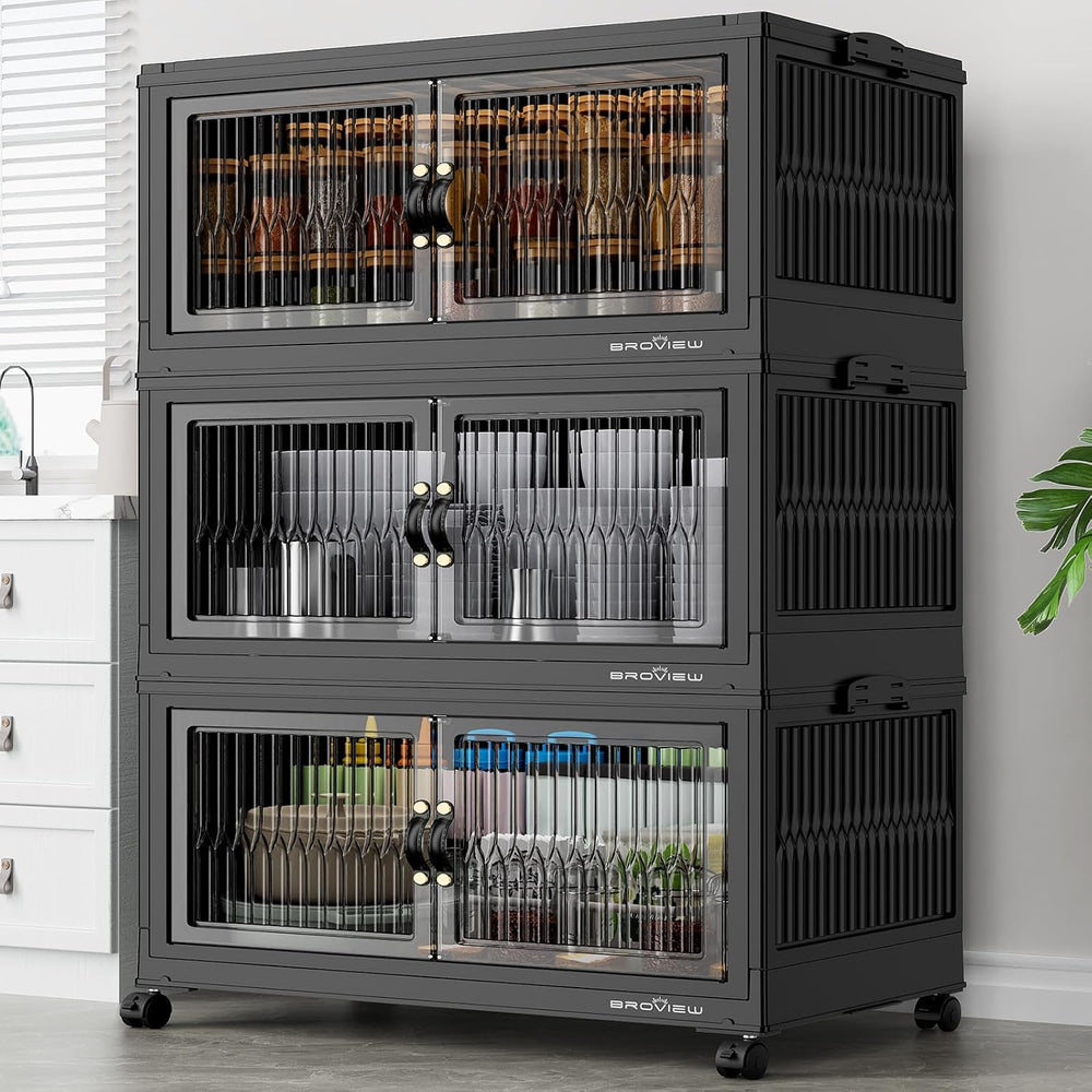 BROVIEW 360Qt Stackable Storage Bins