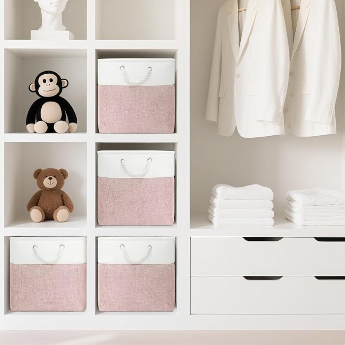 13x13 Inch Cube Storage Bins