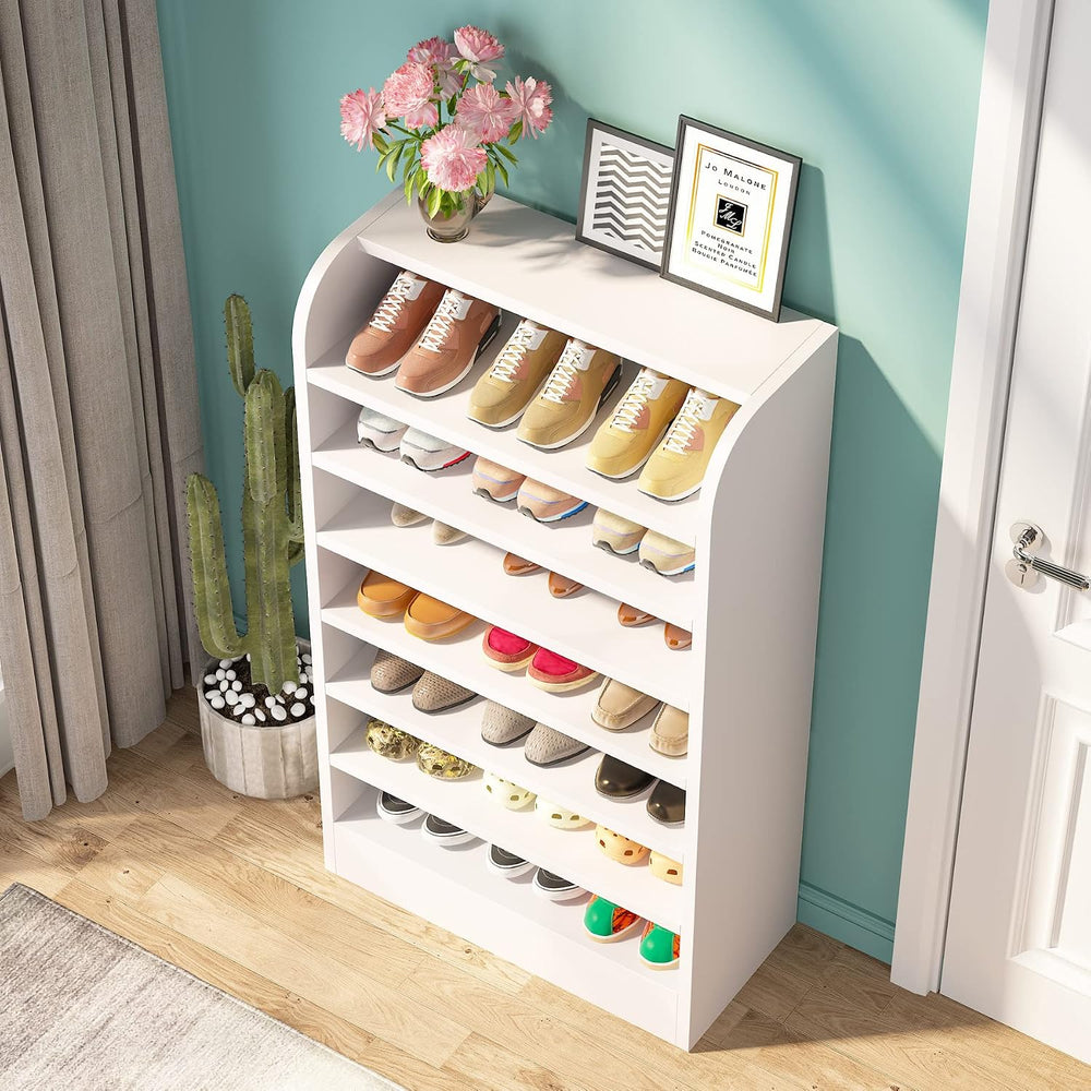 Tribesigns Shoe Rack Set of 2, 8-Tier Tall Shoe Shelf Shoes Storage Organizer...