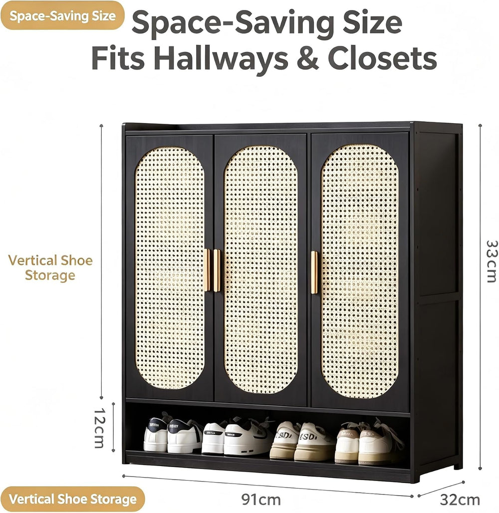 SACSTAR 7-Tier Shoe Cabinet 35.83”L x 12.60”D x 36.61”H