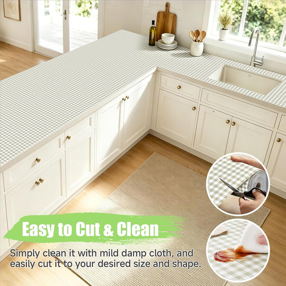 Songrey Non-Adhesive Shelf Liner & Cabinet Liner, 23.6" x 240"