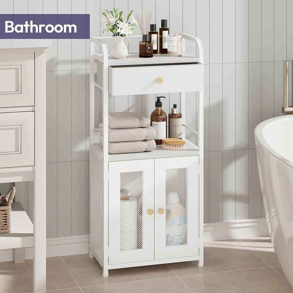 SWTYMIKI 14.57"x32.28" Bathroom Storage Cabinet – Freestanding Toil...