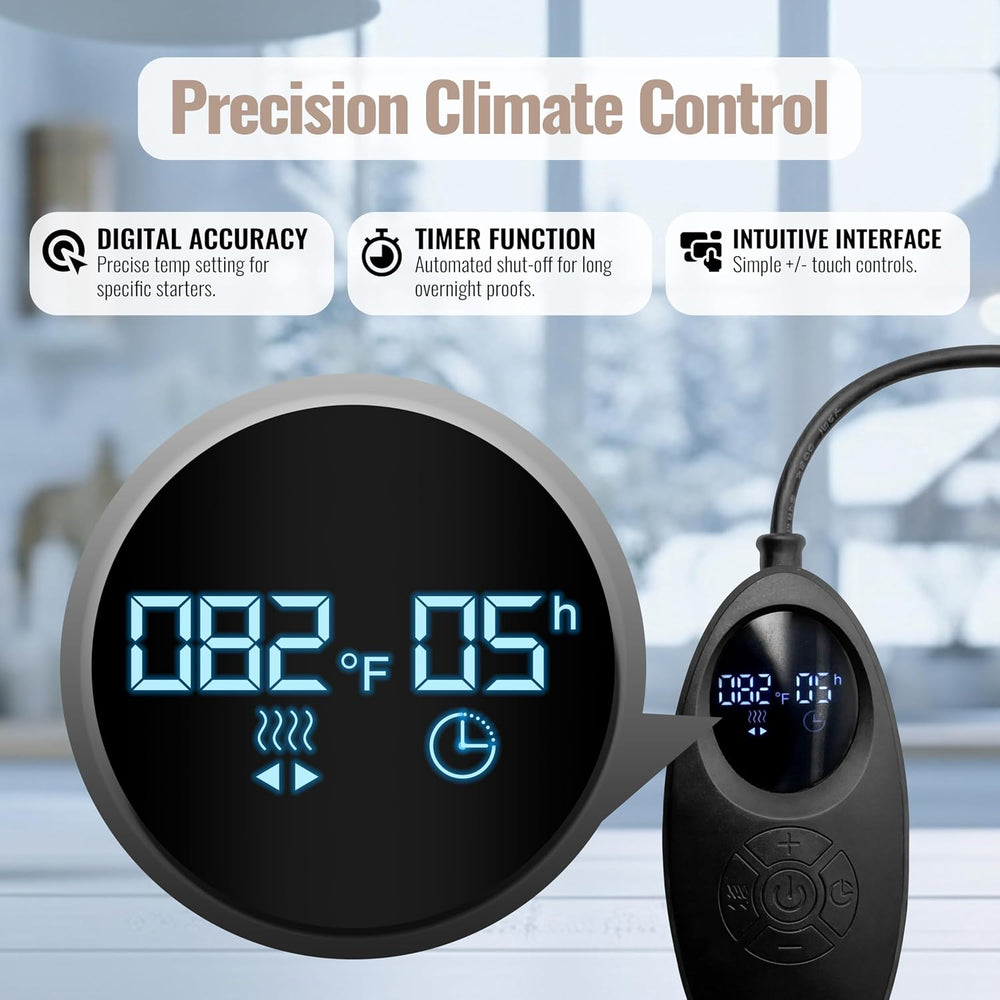 Cozy Bread® Proofer | Sourdough Proofing Box with Thermostat Control, Collaps...