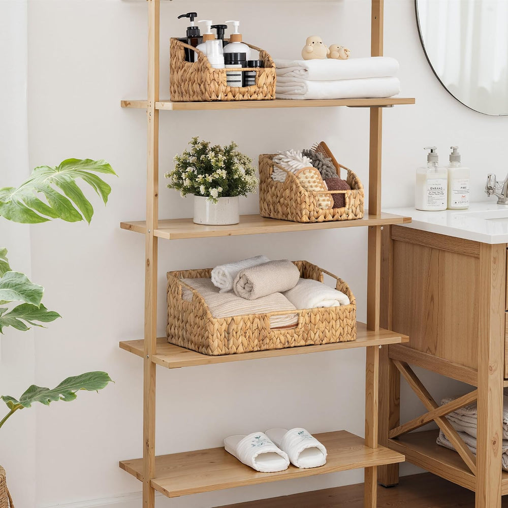StorageWorks Water Hyacinth Basket Organizer, Pantry Storage Baskets,3-Pack