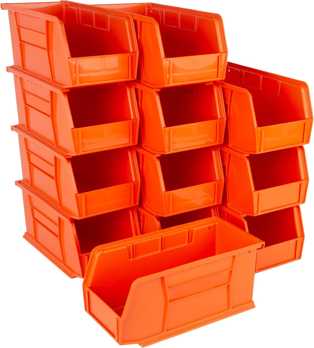HE HUDSON EXCHANGE 11" x 5.5" x 5" (12 Pack) Plastic Stackable...