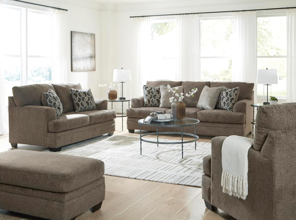 Signature Design by Ashley Stonemeade Upholstered Ottoman, Oversized Contempo...