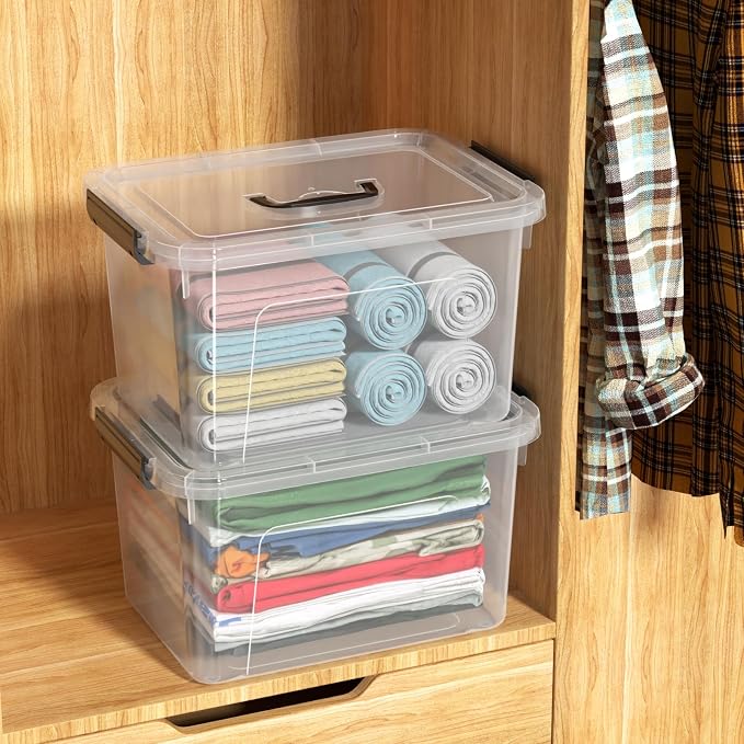 18 Quart Plastic Storage Bins