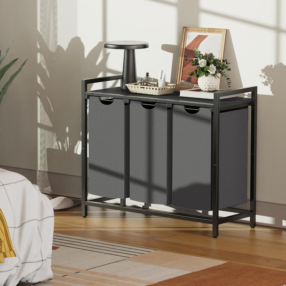 Laundry Hamper, Laundry Basket, Laundry Sorter with 2 Pull-Out and Removable ...