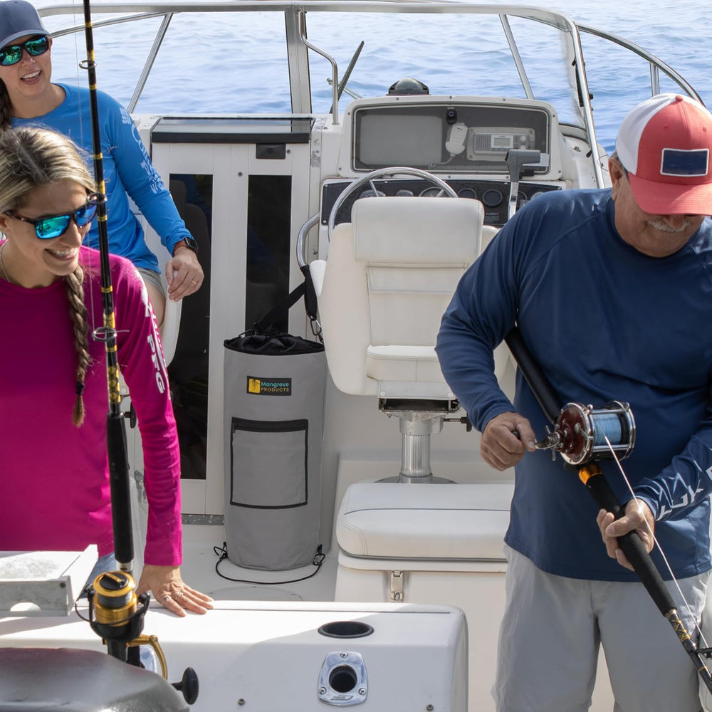 Mangrove Products: Portable Boat Trash Can, Reusable Trash Bag, Boating Equip...