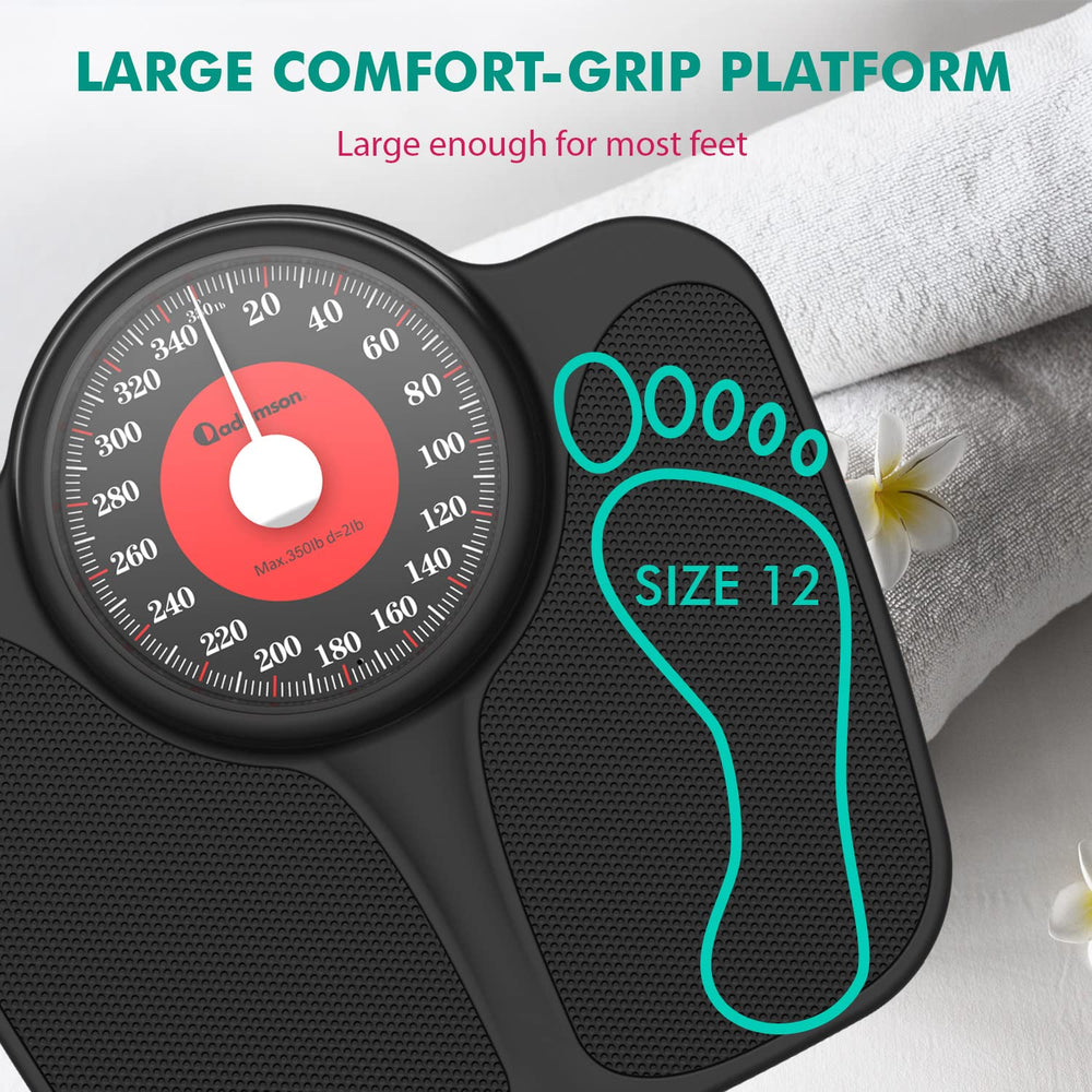 Adamson A23 Scales for Body Weight - Up to 350 LB - New Version - Anti-Skid R...